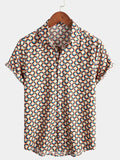 Retro Circle Beach Shirt