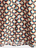 Retro Circle Beach Shirt