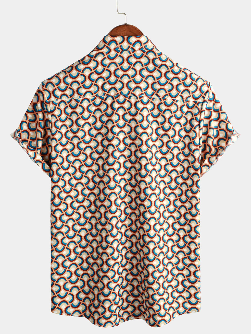 Retro Circle Beach Shirt