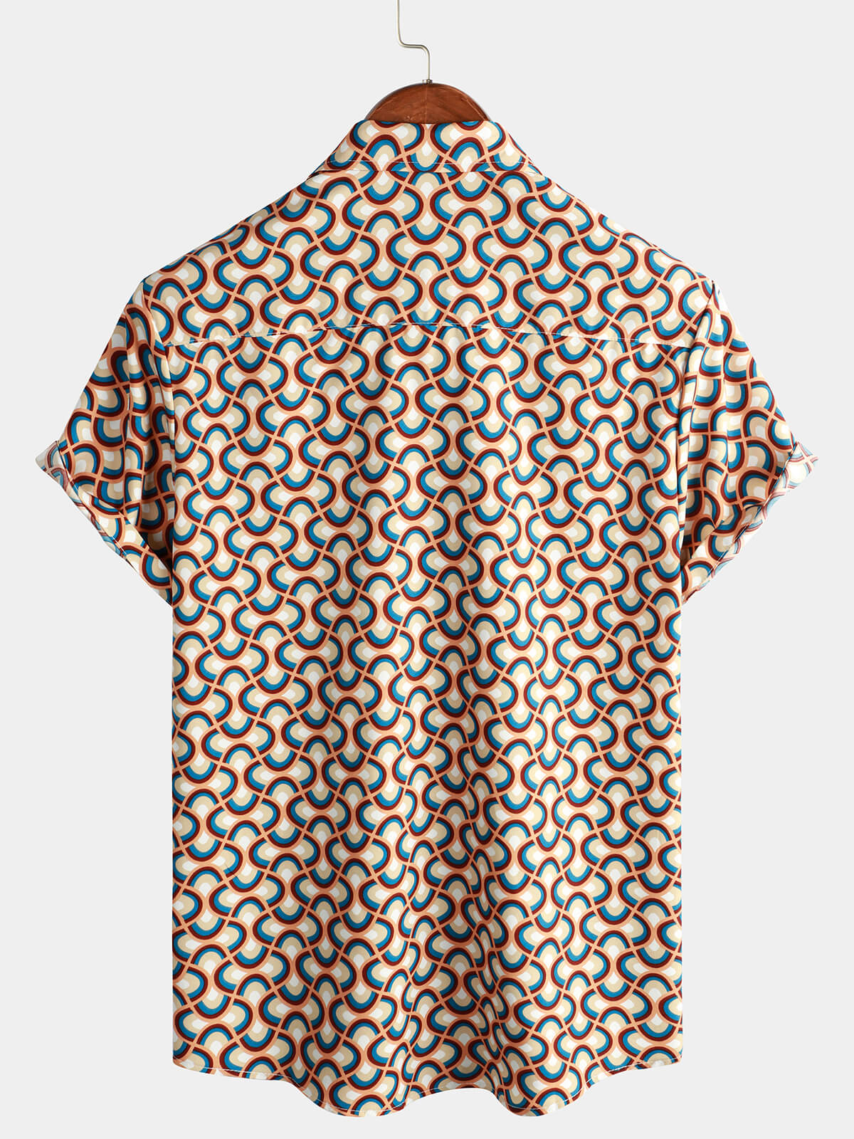 Retro Circle Beach Shirt