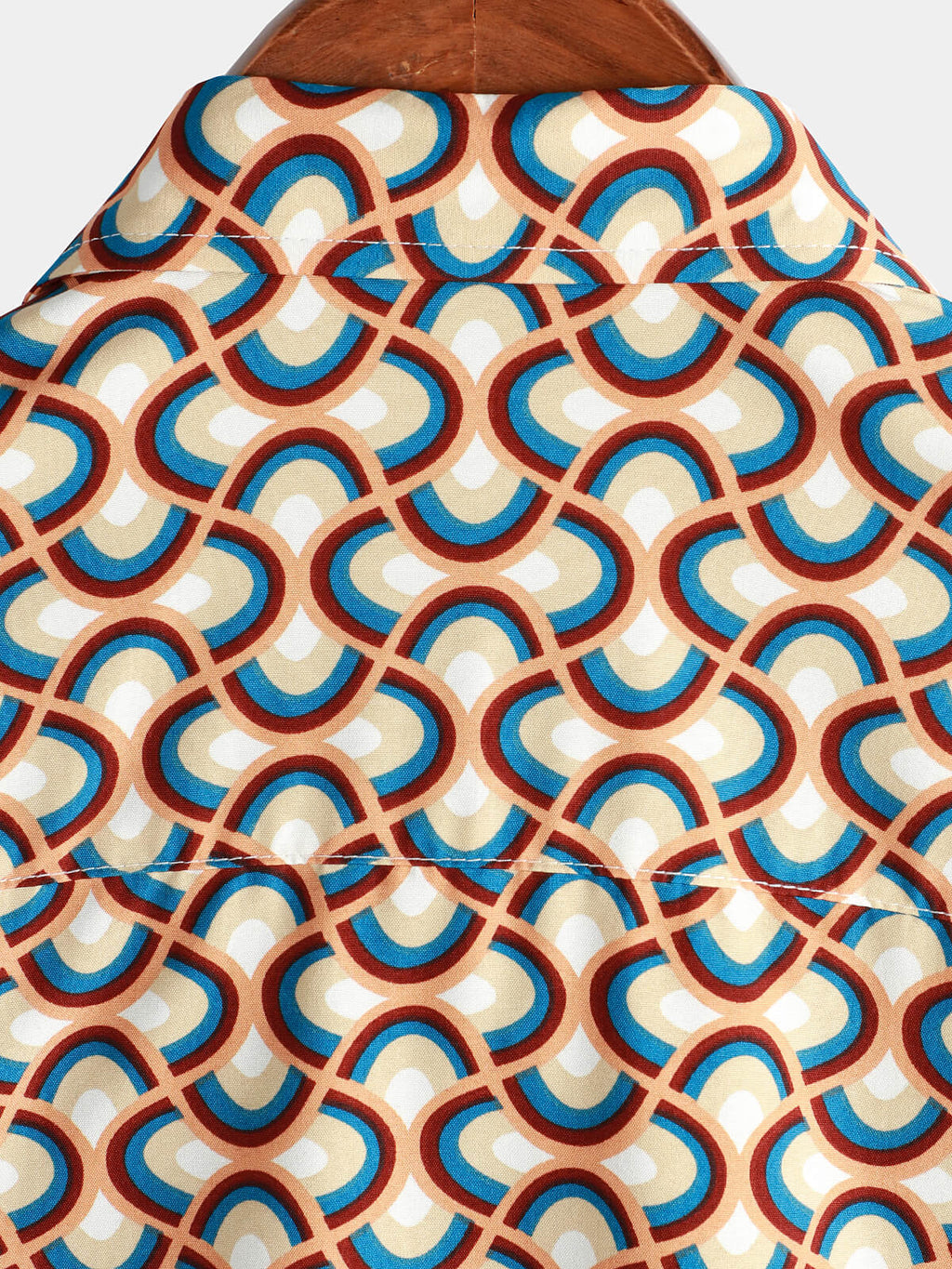 Retro Circle Beach Shirt
