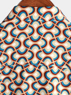 Retro Circle Beach Shirt