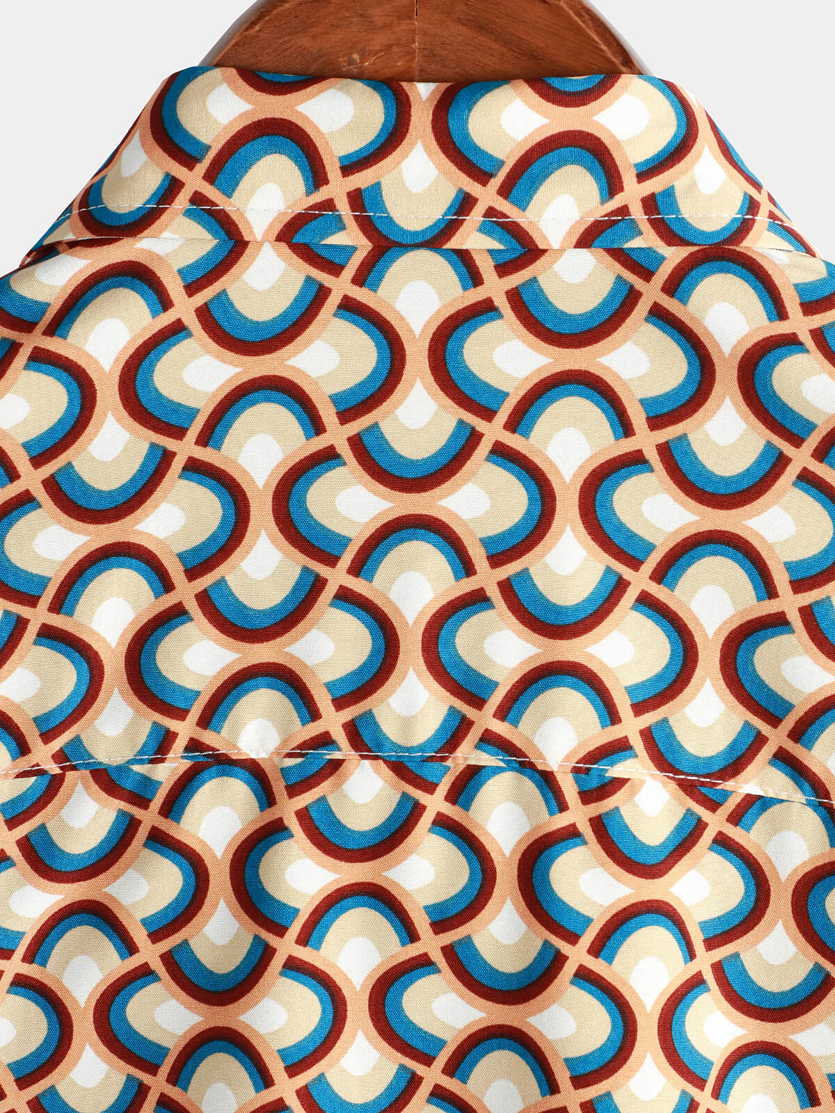 Retro Circle Beach Shirt