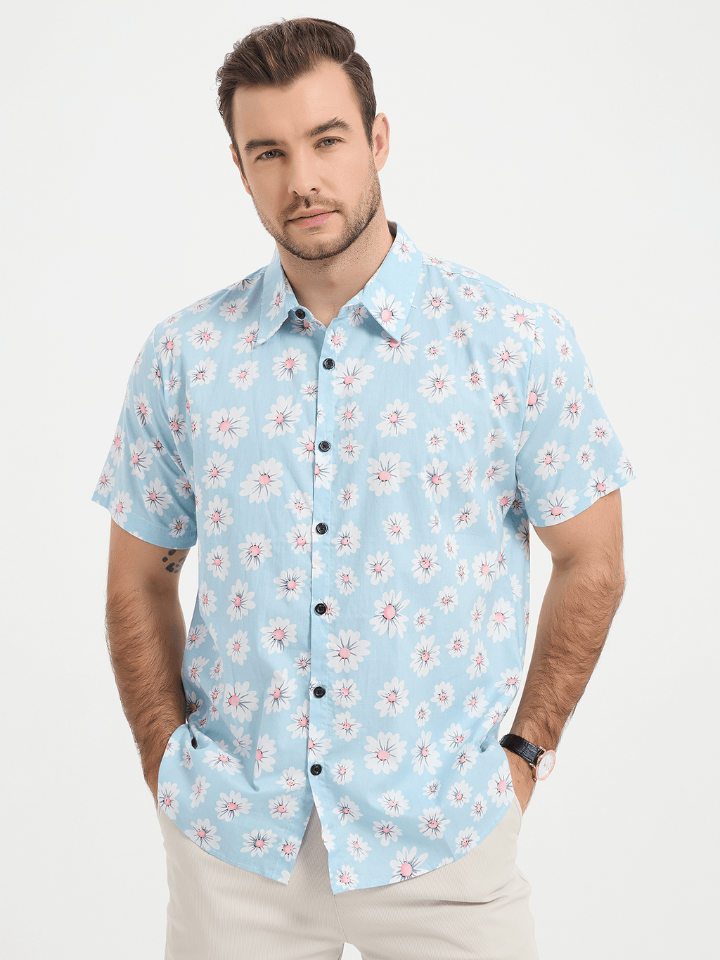 Hawaiian Daisy Shirt