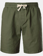 Men's Lightweight Casual Linen Shorts