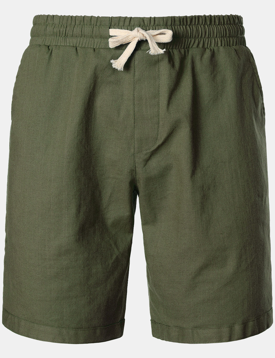 Men's Lightweight Casual Linen Shorts