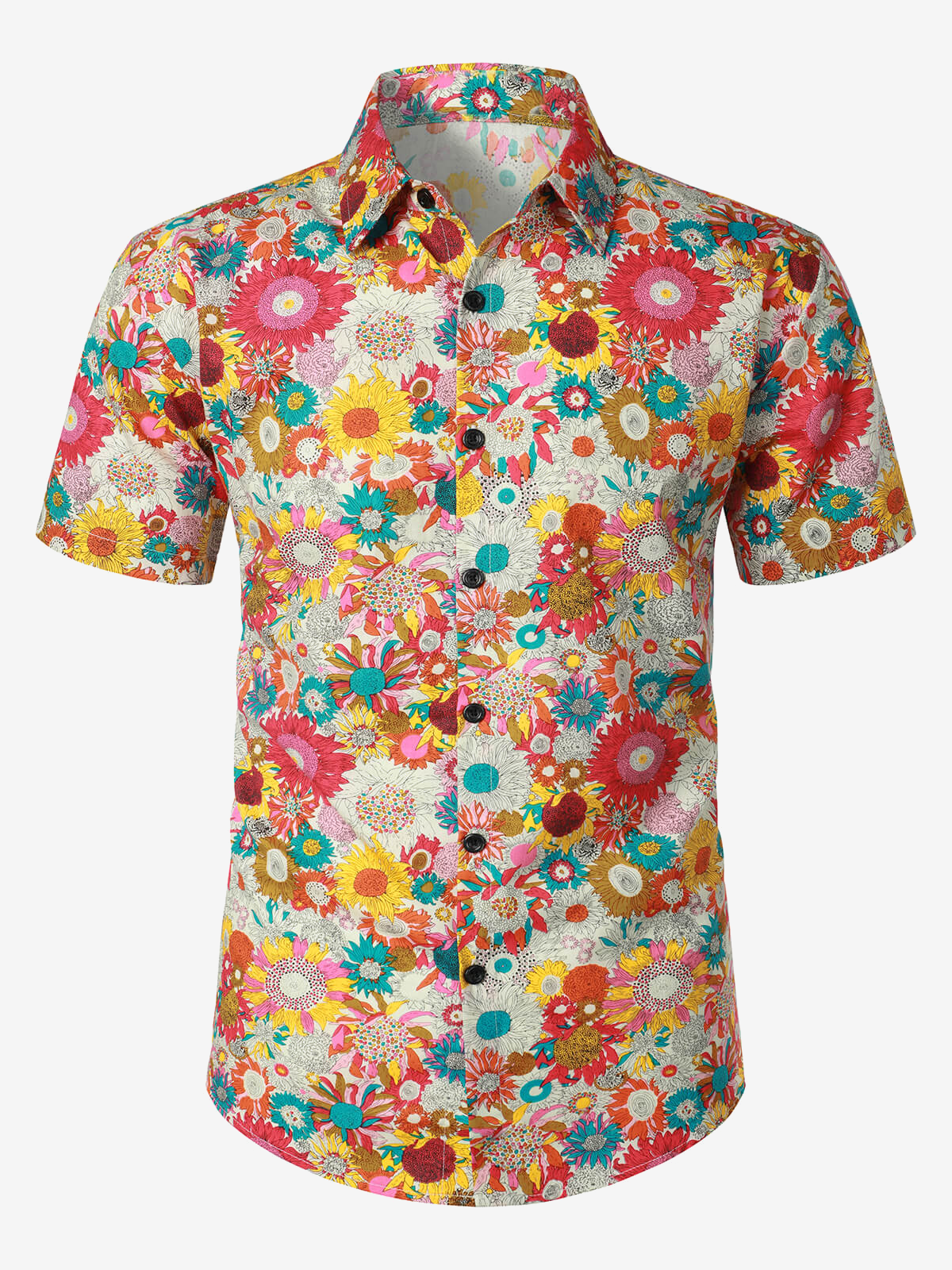 Fresh Floral Hawaiian Shirt