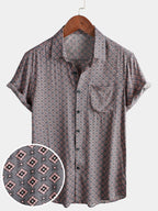 Geometric Beach Shirt