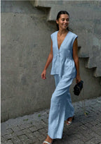 The Riviera Linen Set