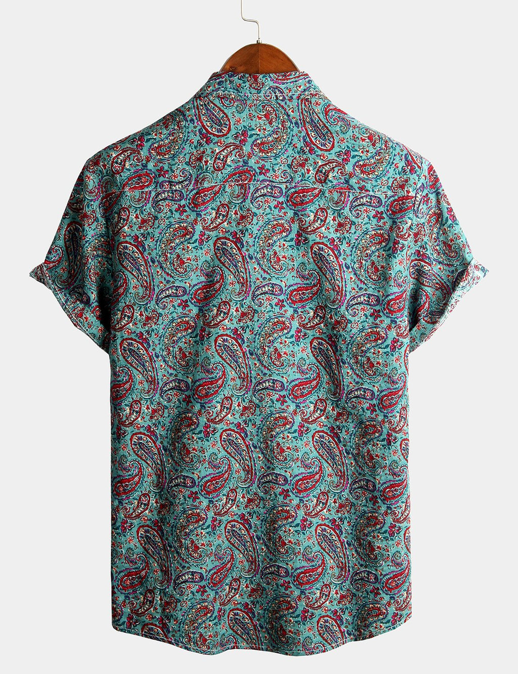 70s Vintage Paisley Shirt