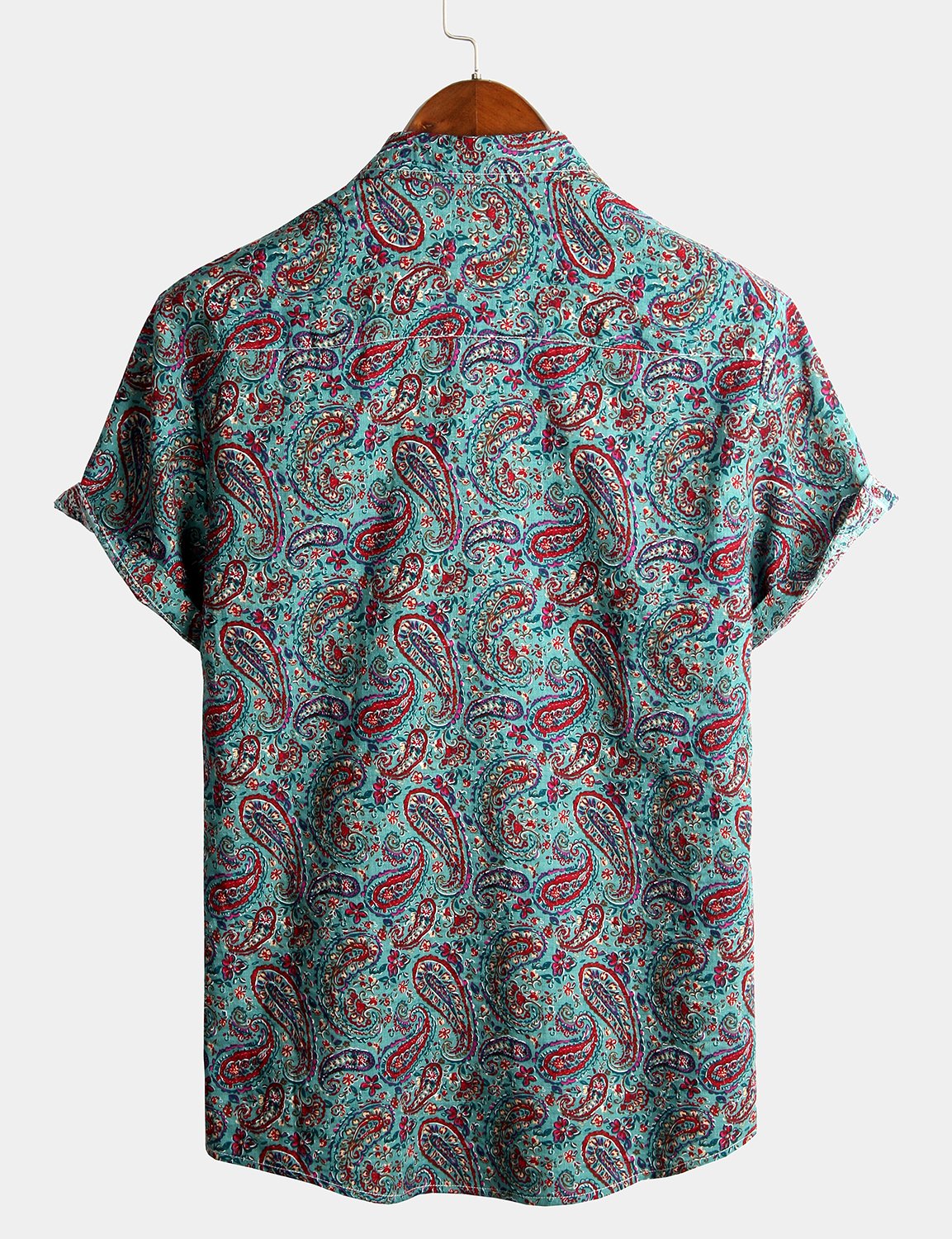 70s Vintage Paisley Shirt