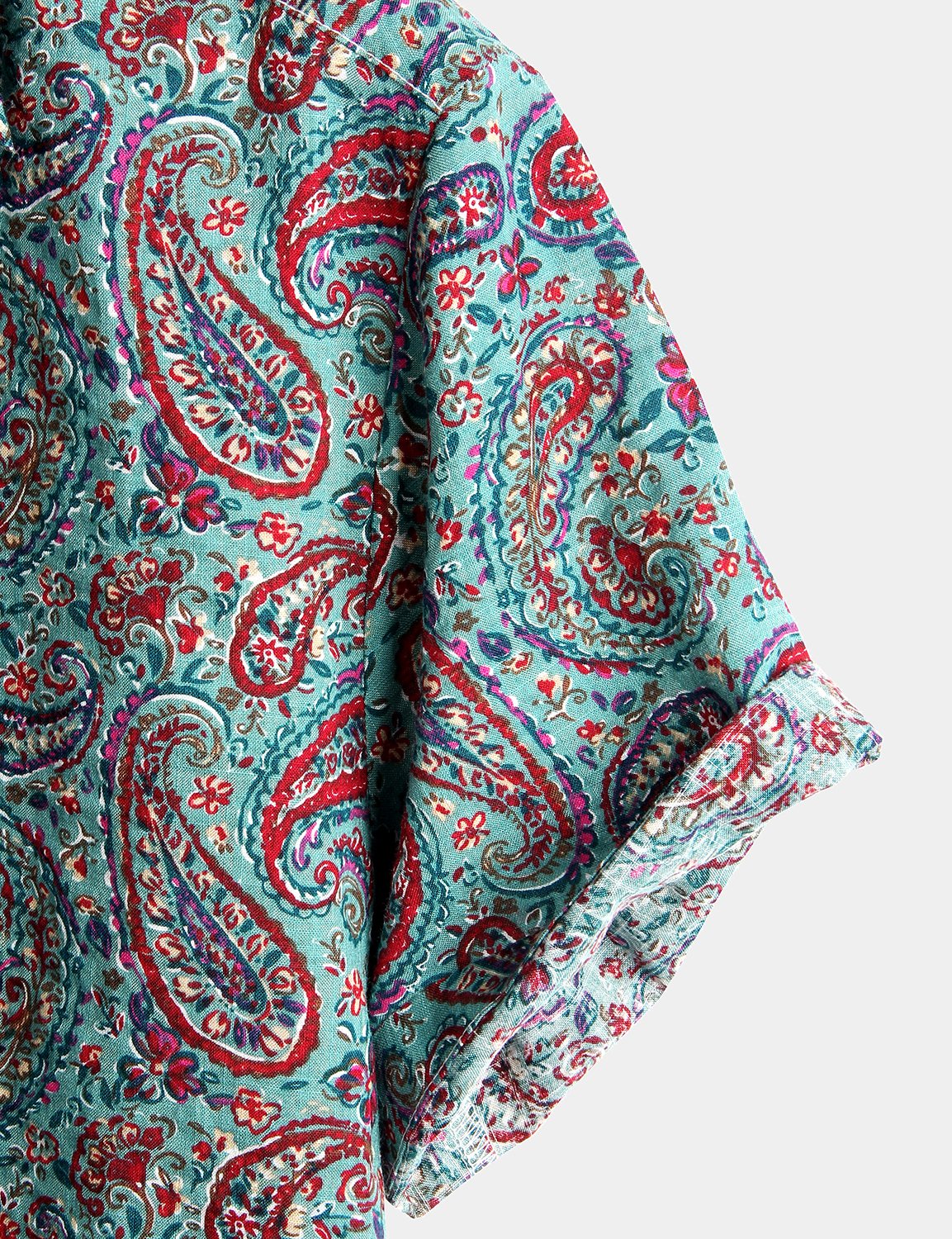 70s Vintage Paisley Shirt