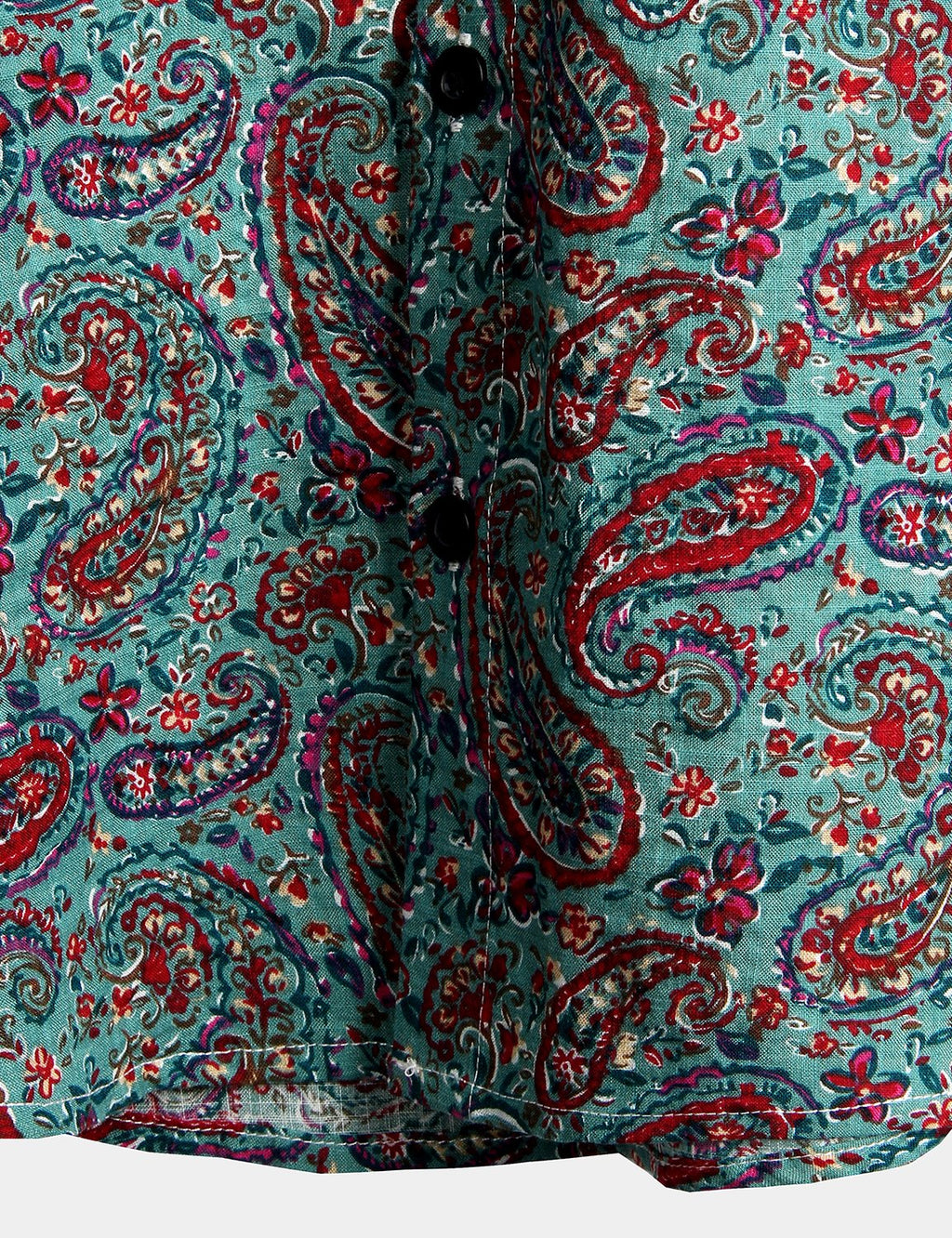 70s Vintage Paisley Shirt