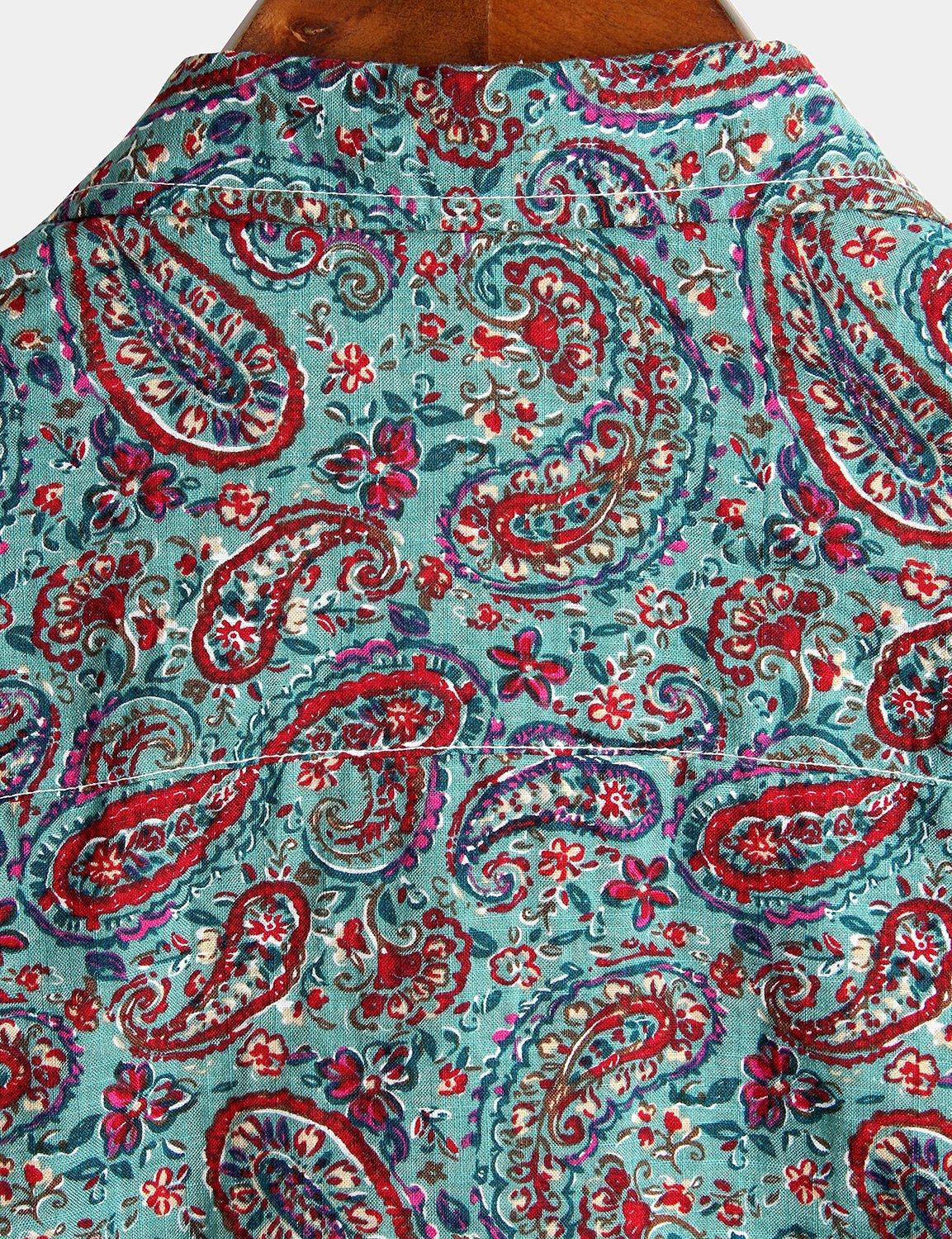 70s Vintage Paisley Shirt