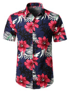 Retro Floral Short Sleeve Shirt