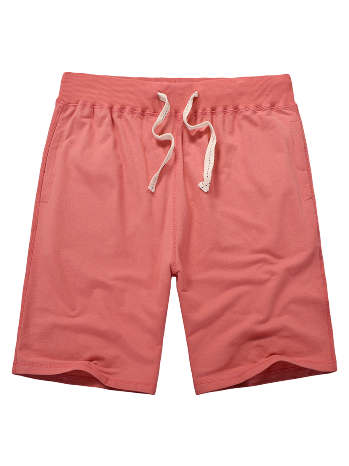 Men's Solid Breathable Cotton Sweat Shorts