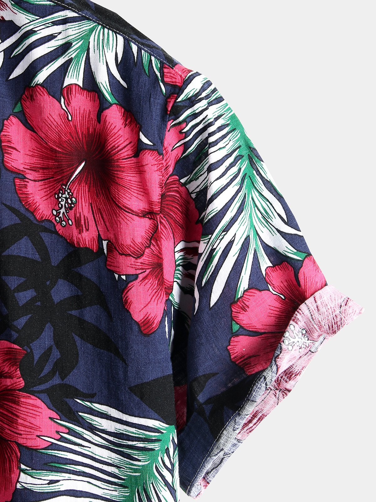 Retro Floral Short Sleeve Shirt