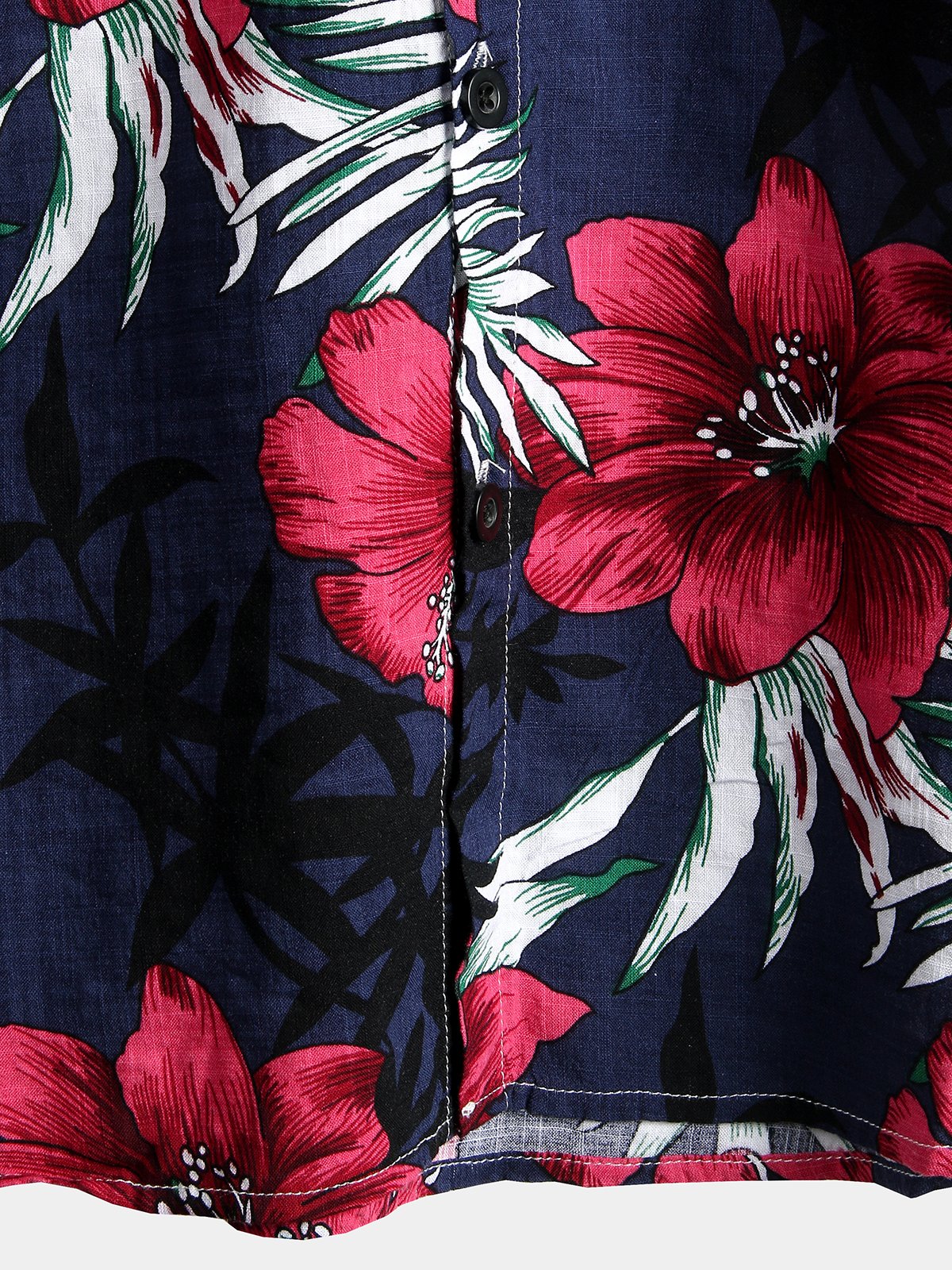 Retro Floral Short Sleeve Shirt