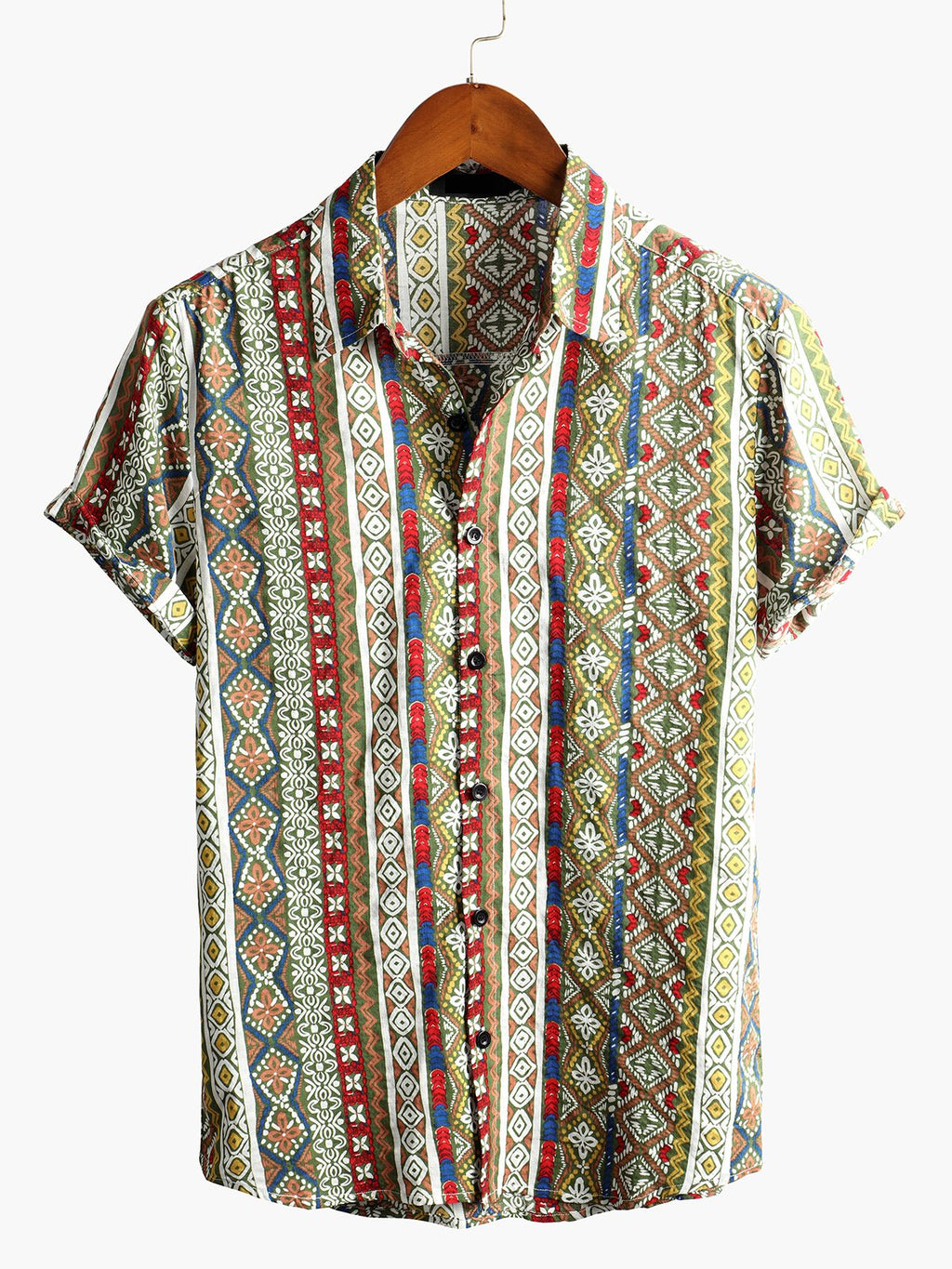 Patchwork Cotton Shirt