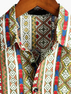Patchwork Cotton Shirt