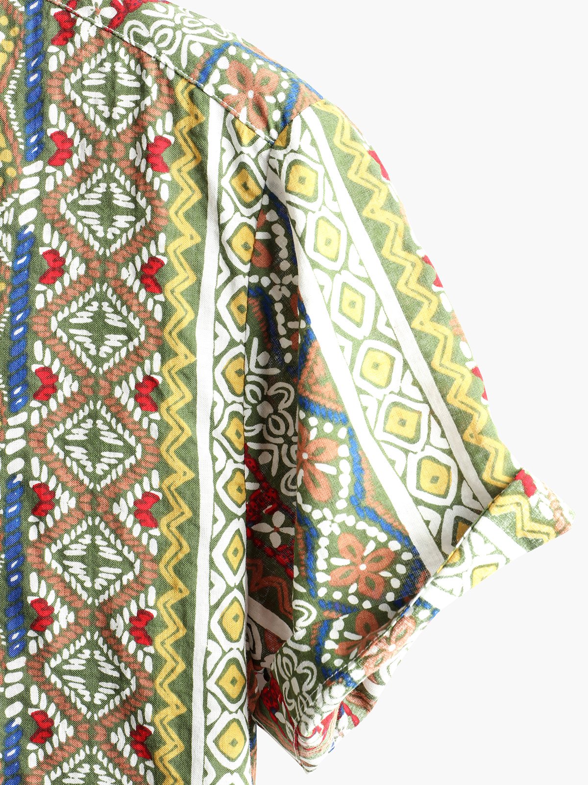 Patchwork Cotton Shirt