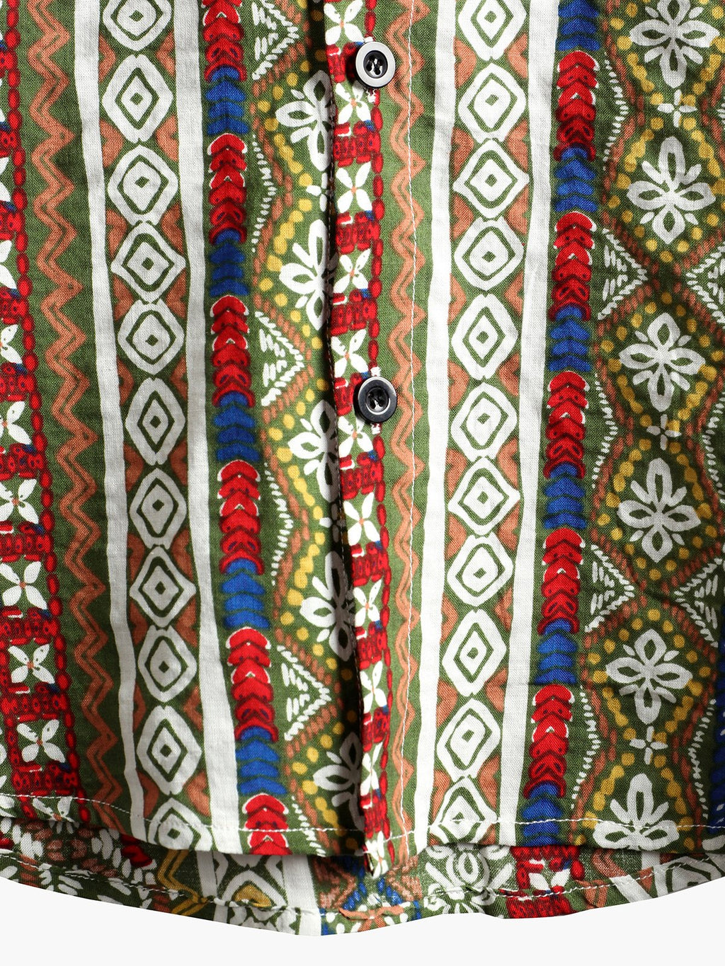 Patchwork Cotton Shirt