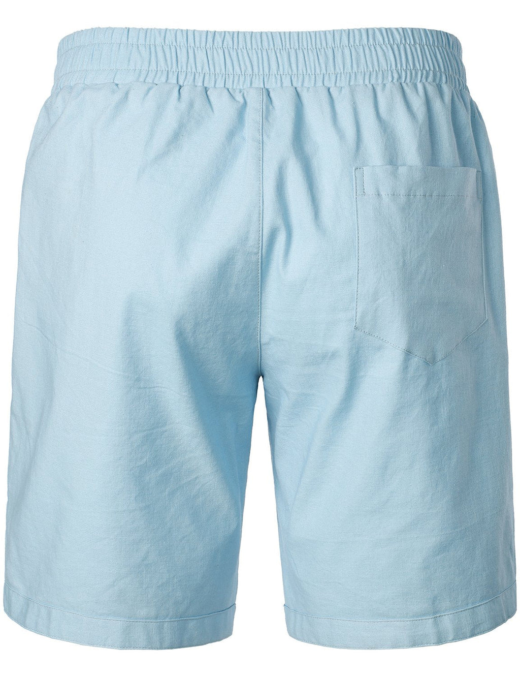 Men's Solid Breathable Cotton Linen Shorts