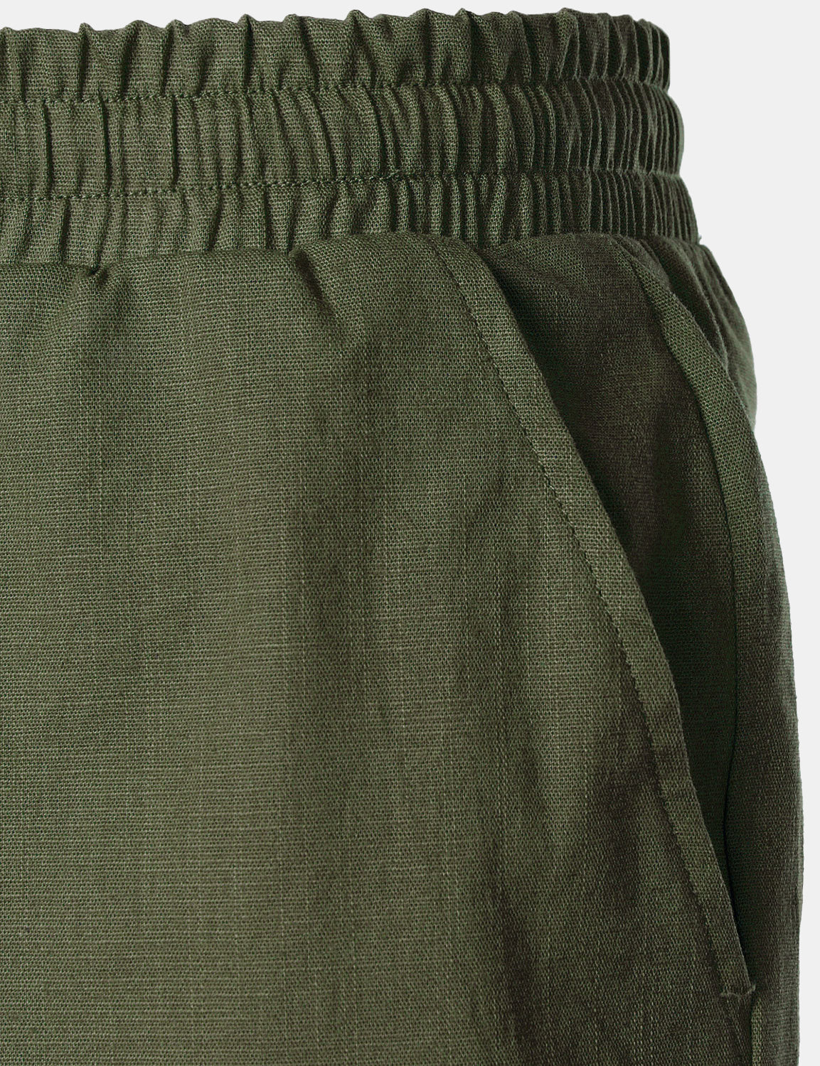 Men's Lightweight Casual Linen Shorts
