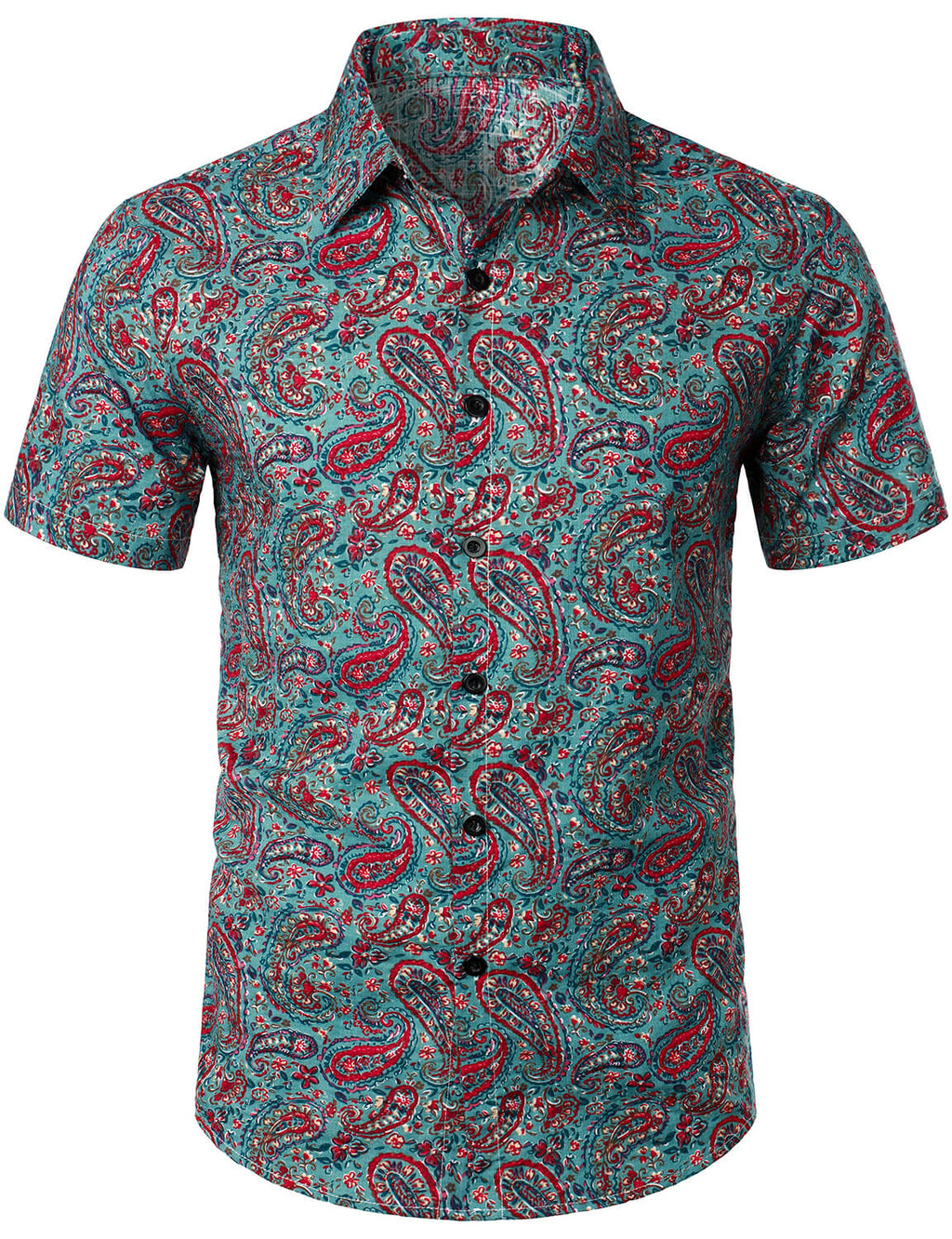 70s Vintage Paisley Shirt