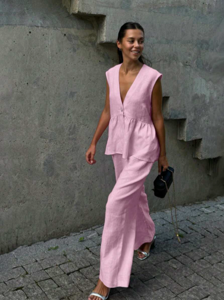 The Riviera Linen Set