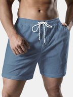 Men's Corduroy Drawstring Pocket Shorts