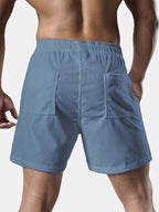 Men's Corduroy Drawstring Pocket Shorts