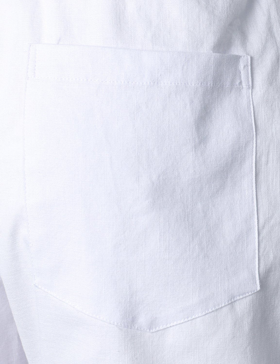 Men's Solid Breathable Cotton Linen Shorts