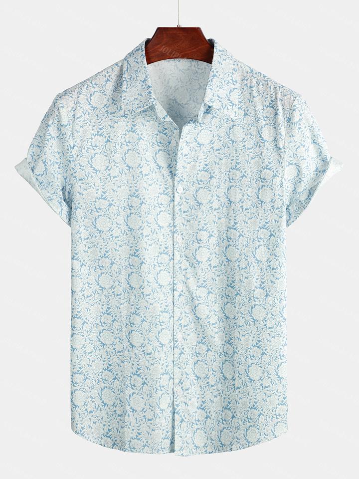 Classic Cotton Floral Shirt