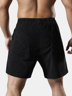 Men's Corduroy Drawstring Pocket Shorts